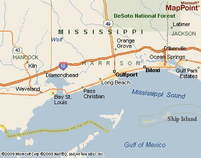 long beach mississippi map|where is long beach mississippi.